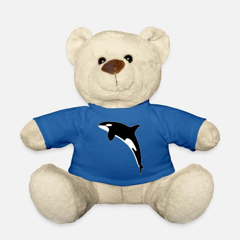 Killerwal Schwertwal - Teddy - Königsblau
