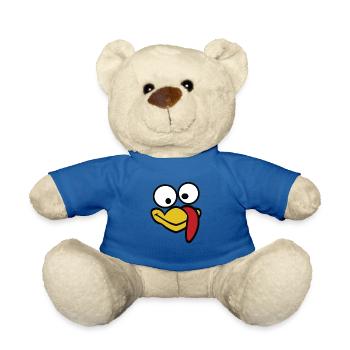 Turkey - Teddy Bear - royal blue - Front
