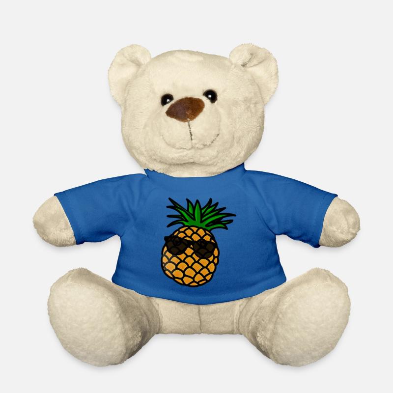Coole Ananas - Teddy - Königsblau