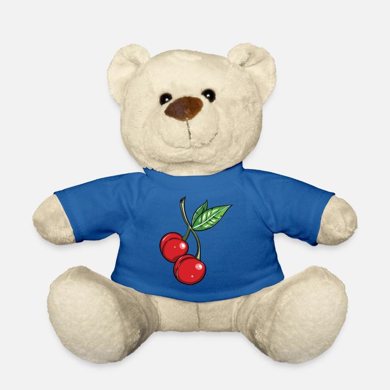 Kirsche - Teddy - Königsblau
