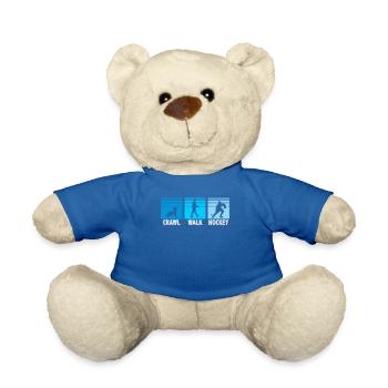 hockey - Nounours - bleu roi - Devant
