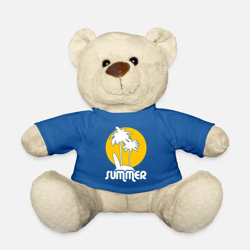 Sommer, Sonne, Sonnenschein - Teddy - Königsblau