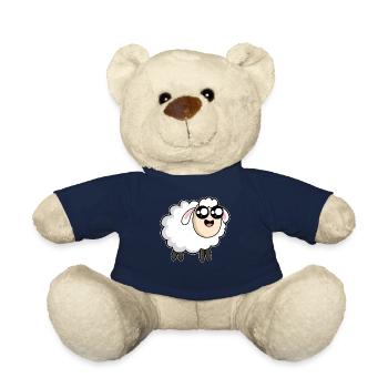 Schaf Comic Cartoon - Teddy - French Navy - Vorne