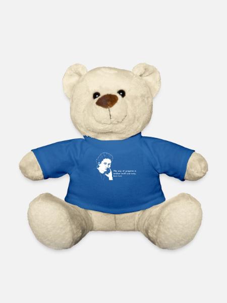 Weg des Fortschritts Zitat Mädchen In STEM Marie Curie - Teddy - Königsblau