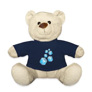 blocs de glace - Nounours - bleu marine - Devant