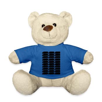 Fernfahrer LKW Fahrer Berufskraftfahrer - Teddy - Königsblau - Vorne