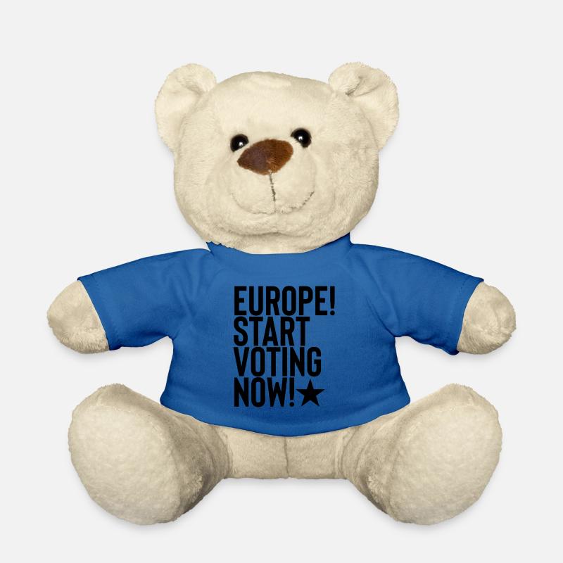 Eurovision - Nounours - bleu roi