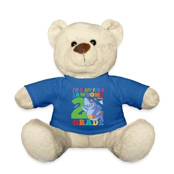 Second Grader Awesome Back to School Geschenkidee - Teddy - Königsblau - Vorne