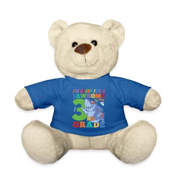 Third Grader Awesome Kid zurück zu Schule Geschenk - Teddy - Königsblau - Vorne