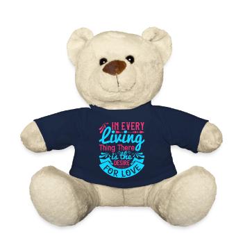 In jedem Lebewesen steckt das Verlangen nach Liebe - Teddy - French Navy - Vorne