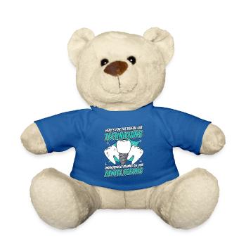 All Our Dental Errors Dental Laboratory Dental Laboratory - Teddy Bear - royal blue - Front