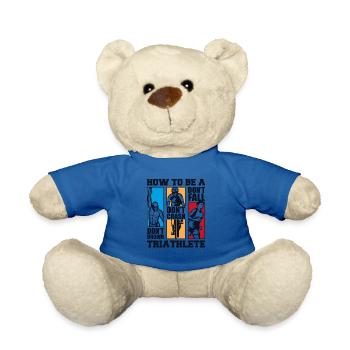 Comment être un triathlète Triathlète Triathlon Vélo Triathlète - Nounours - bleu roi - Devant