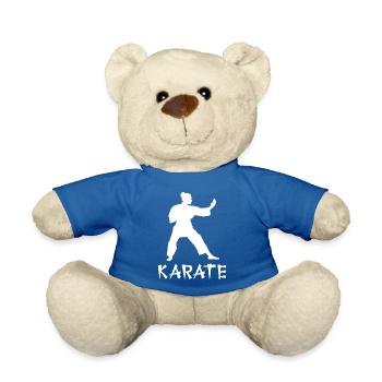 Karaté - Nounours - bleu roi - Devant