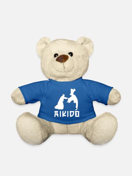 Aikido - Teddy - Königsblau