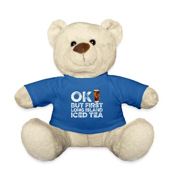 OK, aber First Long Island Lover T-Shirt Eistee - Teddy - Königsblau - Vorne