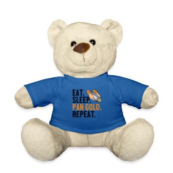 Manger Sleep Pan Gold Répéter Prospection Miner Gold - Nounours - bleu roi - Devant