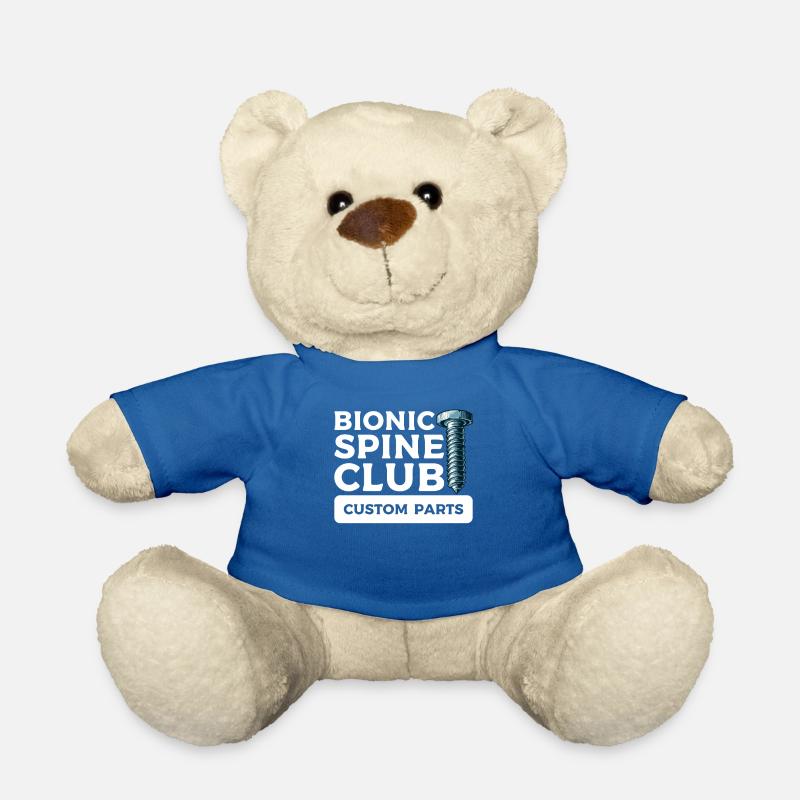 Bionic Spine Club Spinal Fusion Back Spine - Teddy Bear - royal blue