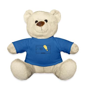 Michelangelo Kreation von Adam Gouda Hersteller Queso - Teddy - Königsblau - Vorne