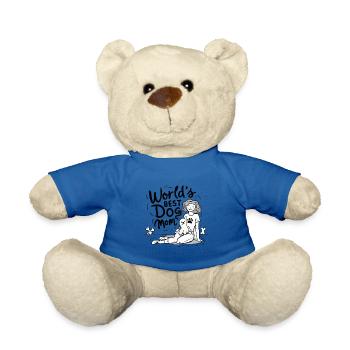 LA MEILLEURE MAMAN DE CHIEN AU MONDE - Nounours - bleu roi - Devant