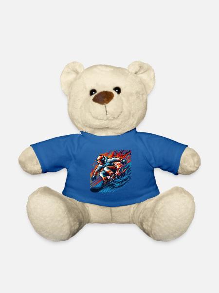 Faszinierender Snowboard-Abenteuer - Teddy - Königsblau