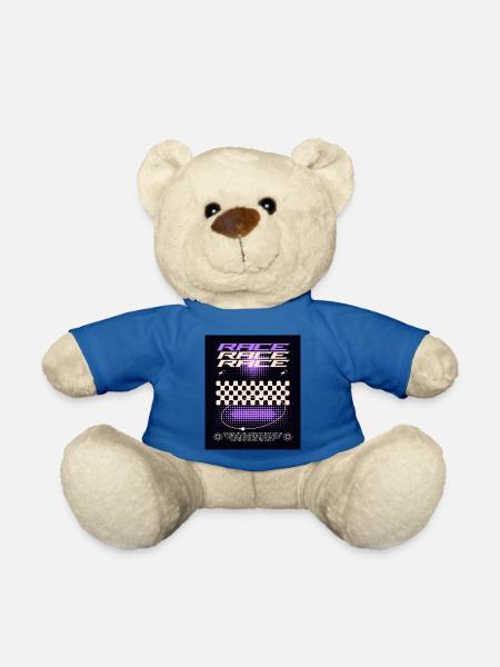 Race Design / Rennsport - Teddy - Königsblau