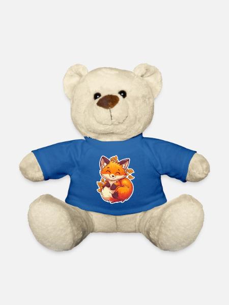 Fuchs - Teddy - Königsblau