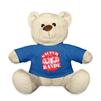 Säufer Bande Bier - Teddy - Königsblau - Vorne