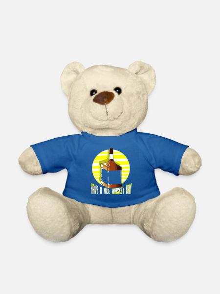 Whiskey Spruch Whiskeytrinker Whiskeyliebhaber - Teddy - Königsblau