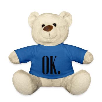 OK TUMBLR SHIRT - Teddy - Königsblau - Vorne