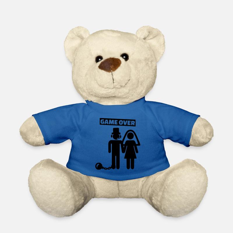 Gamer Heiratet - Teddy - Königsblau