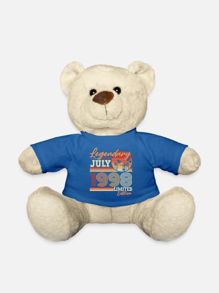 Juli 1998 Jahrgang Geburtstag Vintage Geschenk - Teddy - Königsblau