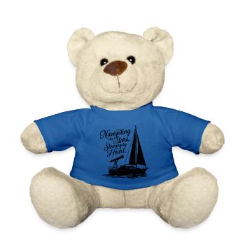 Segeln Segelboot Sterne Teleskop - Teddy - Königsblau - Vorne