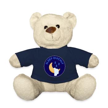SLEEP QUICKLY (Youtube Channel) - Teddy Bear - french navy - Front