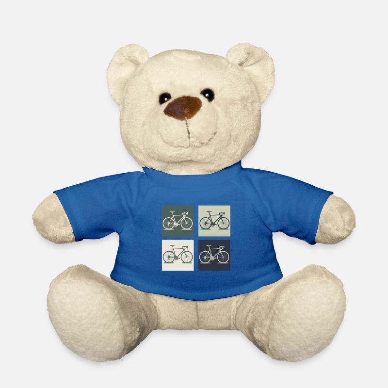 bicycle - Teddy Bear - royal blue