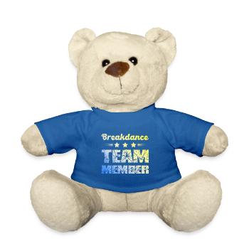 Breakdance Team - Teddy Bear - royal blue - Front