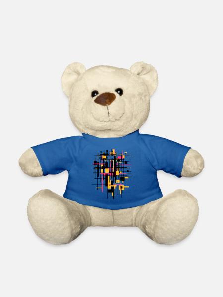 chantier de construction - Nounours - bleu roi