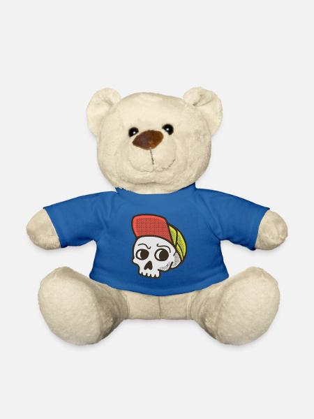 Skater Skull - Teddy - Königsblau