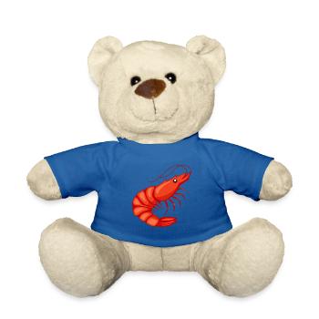 Shrimp Jitsu Arts martiaux mixtes - Nounours - bleu roi - Devant