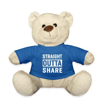 Straight outta share - Teddy - Königsblau - Vorne