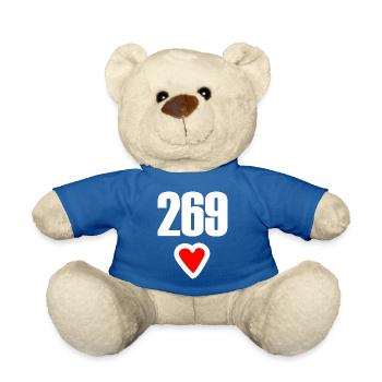 Vegan 269 Diet - Teddy Bear - royal blue - Front