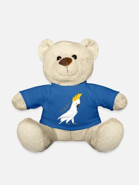 cacatoès - Nounours - bleu roi