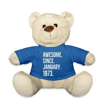 Awesome Seit Januar 1973 - Teddy - Königsblau - Vorne