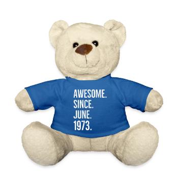 Großartig seit Juni 1973 - Teddy - Königsblau - Vorne