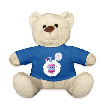 Niedlicher Trostspender - Teddy - Königsblau - Vorne