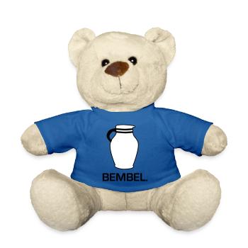 Bembel - Frankfurter Apfelwein Bembel #Bembel #FFM - Teddy - Königsblau - Vorne