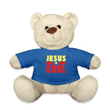 Jesus Ist Cooler Glaube Bibel Zitat Geschenk - Teddy - Königsblau - Vorne