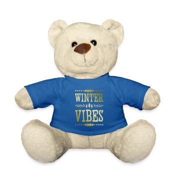 Winter Vibes - Teddy - Königsblau - Vorne