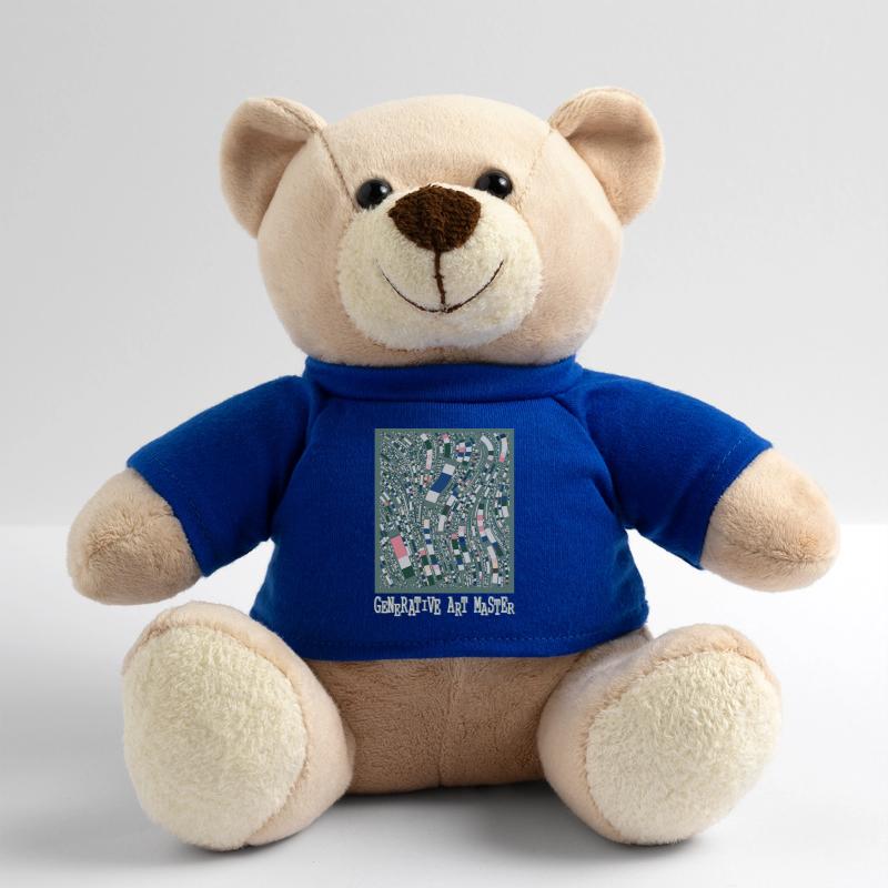 Code d’image de programmation de maître d’art génératif Nounours