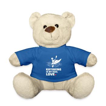 I love kayaking - Teddy Bear - royal blue - Front