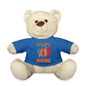 Wandern Berge Natur outdoor Therapie - Teddy - Königsblau - Vorne